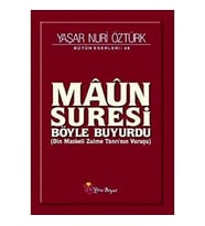 Maun Suresi Böyle Buyurdu: Din Maskeli Zulme Tanrı'Nın Vuruşu (Krem)