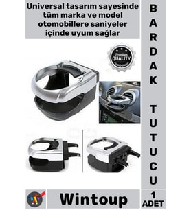 #BardakTutucu Araç İçi İçecek Ayarlanabilr Havalandırma Universal Ergonomik Sağlam Oto Bardak Tutucu