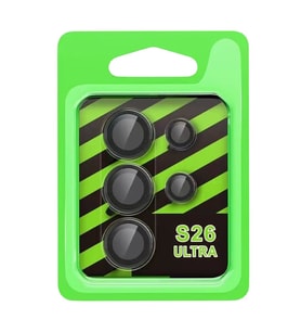 Newface Samsung Galaxy S26 Ultra Raze Metal Kamera Lens - Siyah