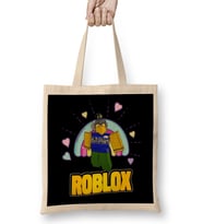 Rainbow Roblox Character Bez Çanta Uzun Saplı