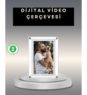 Fotoğraf, Video ve Müzik Destekli 7 İnç IPS Dijital Çerçeve - Çoklu Medya Deneyimi