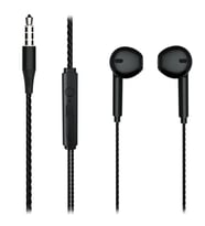 Lenovo Lecoo EH104B 3.5 Mm Jacklı Kablolu Kulak İçi Mikrofonlu Kulaklık Siyah
