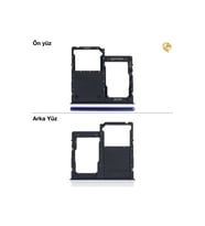 Samsung Galaxy A41 Sim İç Yuvası Çiftli Çiftli sim yuvası ikili sim tepsisi çiftli sim aparatı dual sim çekmecesi