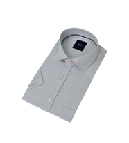 Erkek Klasik Kısa Kol Gömlek  9528 BGL-ST04749 (Mint Yeşili)