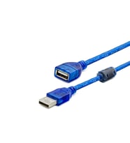Usb To Usb F Kablo 1.5M Mavi Transparent HDX7534