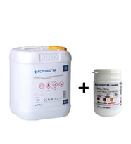 ACTOSED® PA 5 L Endoskoplar ve Tıbbi Aletler için Konsantre Yüksek Düzey Dezenfektan + Actosed PA Test Stribi