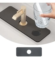 Su Emici Sihirli Mutfak Banyo Musluk Matı Lavabo Kenar Matı