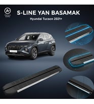 Hyundai Tucson S-Line Premium Krom Yan Basamak 2021 Sonrası