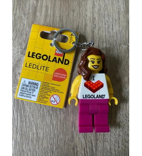LEGO Minifigures KE169H LEGOLAND Girl Led Key Chain