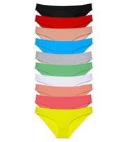 Mulvxbrf Brf02 10 Adet Süper Eko Set Likralı Kadın Slip Külot  (Mulvix)