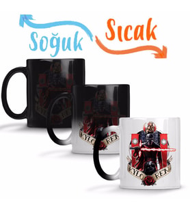 Kylo Ren Sihirli Kupa Bardak Porselen