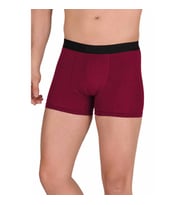 Pamuk Modal Likralı Esnek Erkek Boxer Bordo