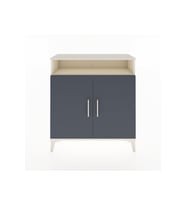 Arges Şifonyer 3 Raflı 2 Kapaklı 88x30x96 Aytaşı-Antrasit