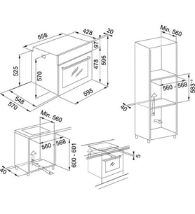 FRANKE SMART FSM 86 H XS ANKASTRE FIRIN