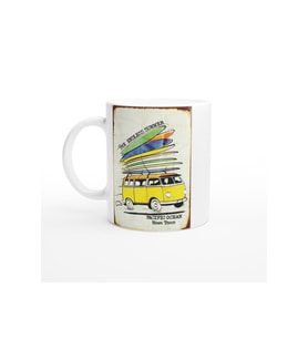 Endless Summer Retro Sörf Minibüs Baskılı Kupa Bardak