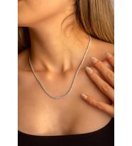 925 Gümüş  2.30 mm Suyolu Kolye