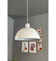 Beyaz Boncuklu Sarkıt Avize, Salon, Kuaför, Cafe, Dekorasyon, Aydınlatma