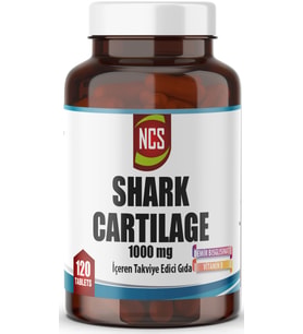Köpek Balığı Kıkırdağı + Demir + Vitamin D 3 + Shark Cartilage
