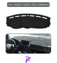 FIAT DOBLO (2008-2013) AIRBAGLI Uyumlu Torpido Örtüsü Çatlama ve Isıya Karşı Tam Koruma TA92