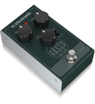 Tc Electronic GAUSS TAPE ECHO Mod Anahtarı, Gecikme, Sürdürme ve Ses Kontrolleri ile Süper Doygun Bant Eko Pedalı