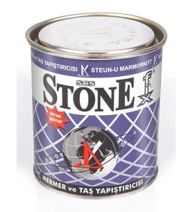 STONE FİX SCS - Granit Mermer Ve Taş Yapıştırıcısı 800 Gram - Siyah Şeffaf