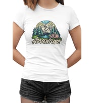 Adventure Beyaz Kadın Tshirt