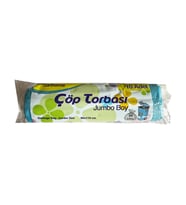 Canhome Jumbo Boy - Mavi - 210 Gr. - 80x110 Cm. - 80 Litre Çöp Torbası Poşeti - 10 Adetlik 1 Rulo