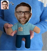 BK Gift Kişiye Özel Best Teacher Tasarımlı Bebek Yastık-4, Öğretmene Hediye, Öğretmenler Günü Hediyesi