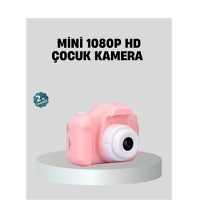 Mini Dijital Çocuk Kamerası 8mp Hd Ekranlı 1080p Video Ve Şarjlı