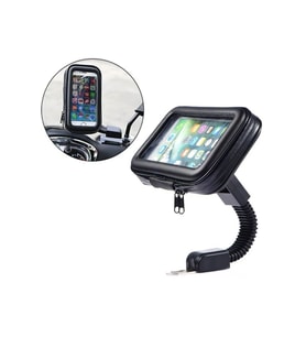 Motosiklet Kapalı Telefon Tutucu Scooter Unıversal Suya Dayanıklı Motor Telefon Tutucu