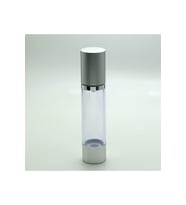 BOŞ KREM VE LOSYON ŞİŞESİ 50 ML (4 ADET) BOŞ AİRLESS ŞİŞE (Şeffaf)