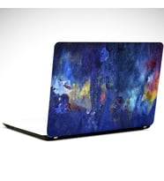 Mavi Soyut Laptop Sticker 19 inch (40,5X27CM)