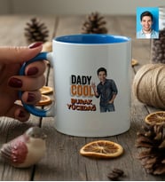 Kişiye Özel Karikatürlü Babaya Hediye Daddy Cool Kupa Bardak Babalar Günü Hediyesi