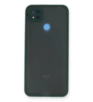 Durukar® Redmi 9C Kılıf Montreal Silikon Kapak - Yeşil