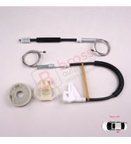 Skoda Octavia MK1 1U 1996-2000 Makyajsız Kasa İçin Elektrikli Arka Sol Kapı Cam Kriko Tamir Seti