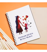 Anneler Günü Tasarımlı Defter