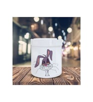 Beyaz Looney Tunes Küllük Bugs Bunny Baskılı Kül Tablası Kl-193