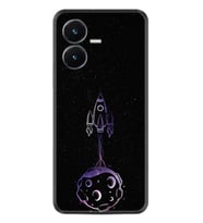 Vivo Y22S Kılıf Silikon Desen Özel Seri Master Space 1630