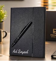 Kişiye Özel Premium Ofis Hediyesi Deri Premium Ajanda & Kalem Seti