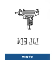MTBS-001 ORTA BOY MİNİ UZİ DESEN GEÇİCİ DÖVME-TATTO
