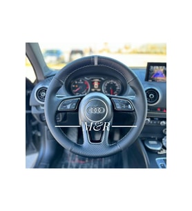 Audi 4 Orijinal Kaplama Deri Direksiyon Kılıfı