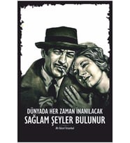 Sadri Alışık Sözleri Yeşilçam Retro Ahşap Poster