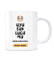 Kişiye Özel İsimli Baba Kupa Uyuşukluğumu Babamdan Aldım