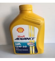 SHELL YAĞ 15/50 ADVANCE 4T AX5 1 LT MOTOSİKLET YAĞI