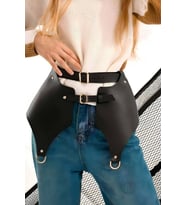 Mulvxbrf Brf02 Günlük Kullanıma  Deri Etek Harness - Brf1119 (Mulvix)