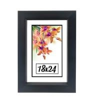 18X24 Fotoğraf Çerçevesi Modern Ofis Sanat Ev Home Ofis Dekoratif Çerçeveler Ev Oturma Odası Salon Dekorasyon Resim Çerçeveleri Diploma Belge Sertifika Çerçeveleri (Siyah)