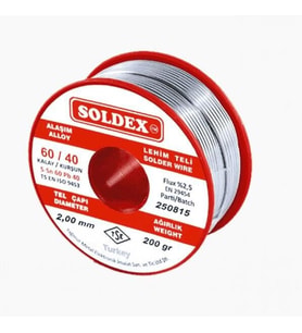 60-40 LEHİM TELİ 200 GR 2.00 MM