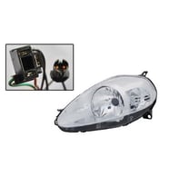 FİAT GRANDE PUNTO ÖN FAR ELEKTRİKLİ MOTORLU KROM SOL 06-08 FIA10PU002 51701593