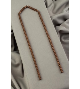 Hematit Doğal Taş Mat Kahverengi Küp Kesim 4x4mm Dizi