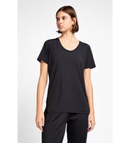 Kadın Antrenman Kısa Kol T-Shirt 25B-2057 (Siyah)